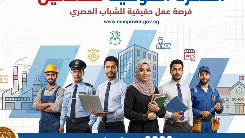 2289 فرصة عمل.. وزارة العمل تطلق نشرة التوظيف الأسبوعية الجديدة