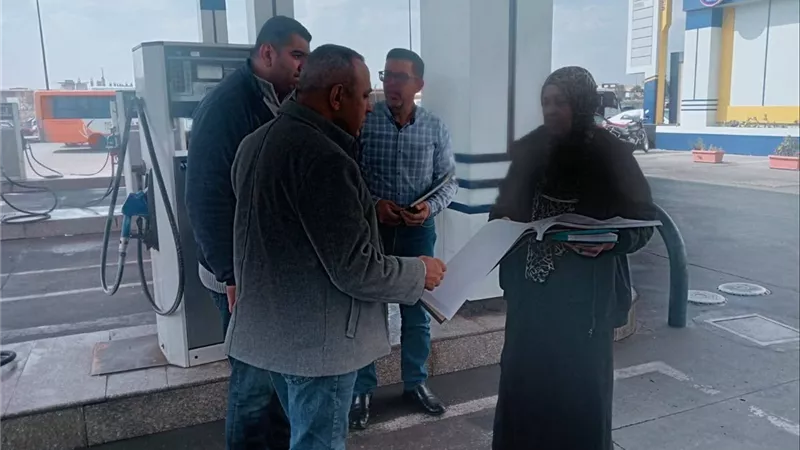 تموين القليوبية يشن حملات رقابية صارمة ويضبط سلعاً مجهولة بالخانكة