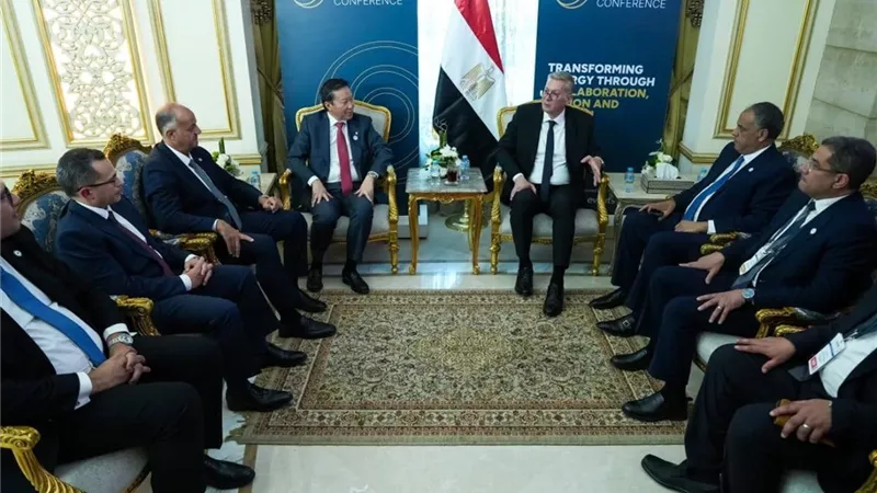 وزير البترول والثروة المعدنية يبحث خطط 