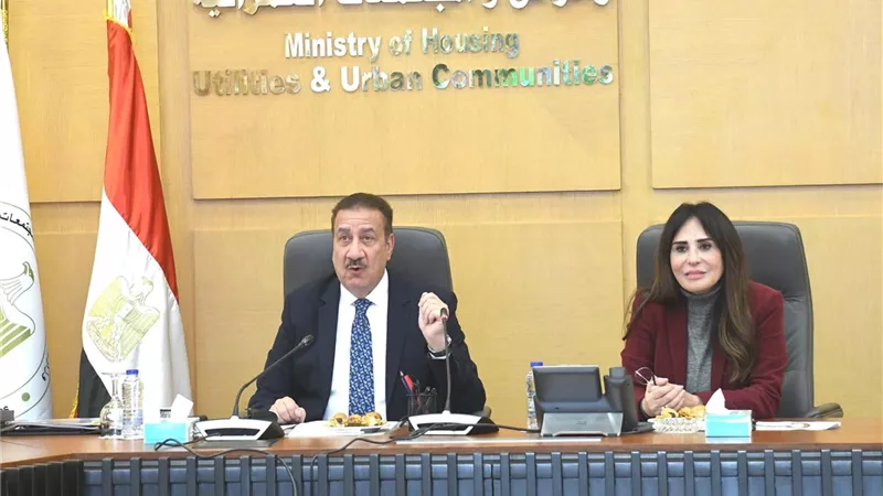 وزيرة الإسكان تبحث مع محافظ بورسعيد طرح 5000 وحدة سكنية جديدة