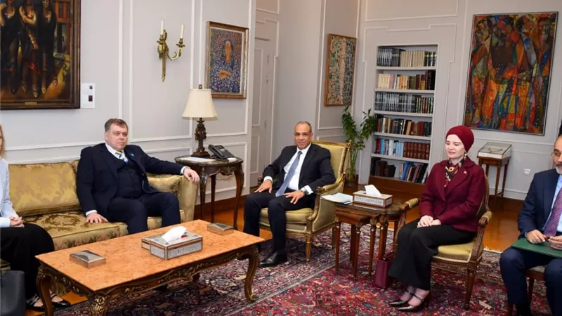 وزير الخارجية يستقبل رئيس برلمان إستونيا لتعزيز التعاون الثنائي
