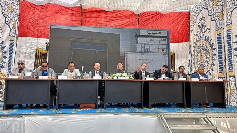 14 مليون جنيه حصيلة بيع 7 محلات وصيدلية بالسويس الجديدة 