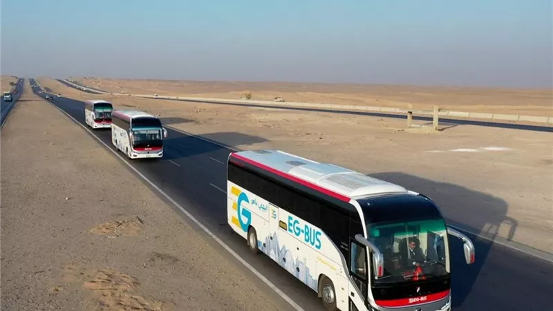 529 أتوبيس جديد وخطط توسع كبرى تعزز خدمات النقل في مصر