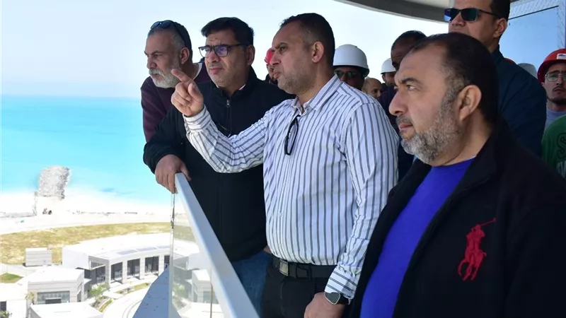 رئيس جهاز العلمين الجديدة يوجه بضغط معدلات التنفيذ لتسريع تسليم أبراج LD04