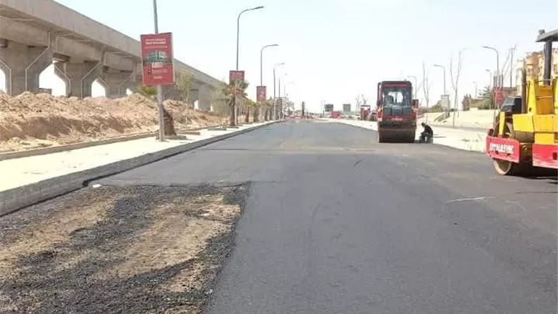 لا وقت للراحة.. جهاز الشيخ زايد يواصل أعمال تطوير الطرق