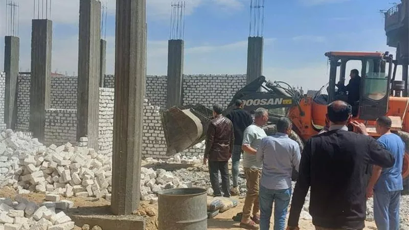 إزالة 211 حالة تعدي على الأراضي الزراعية خلال أسبوع بجميع المحافظات