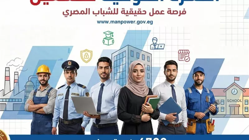وزارة العمل توفر 6732 فرصة عمل في 69 شركة خاصة.. والتقديم خلال أبريل الجاري