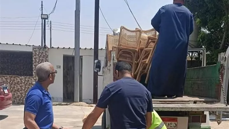 حملات مكبرة لضبط المخالفات وتحقيق الانضباط بمدينة العبور