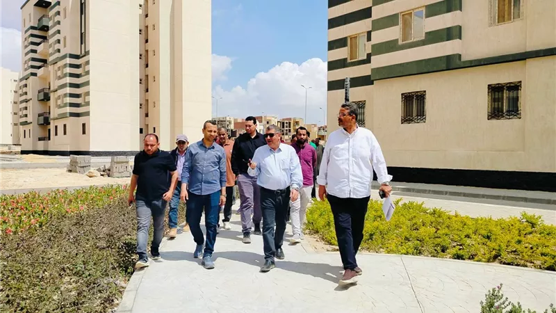 رئيس جهاز حدائق أكتوبر يجري جولة تفقدية موسعة لمتابعة مشروعات الإسكان 