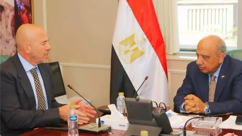 وزير الكهرباء يبحث مع مجموعة إنكوم توفير الطاقة لإقامة مركز بيانات عالمي
