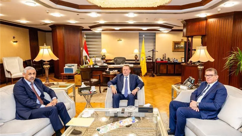 حسن عبدالله يستقبل رئيس بنك التنمية الإفريقي لبحث تعزيز أوجه التعاون المشترك