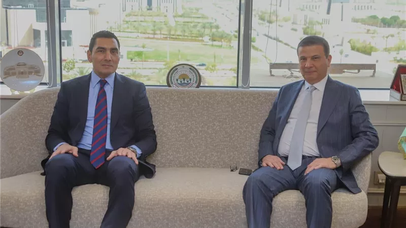وزيرا الزراعة والرياضة يبحثان عدداً من الملفات المشتركة وسبل تعزيز التعاون بين الوزارتين