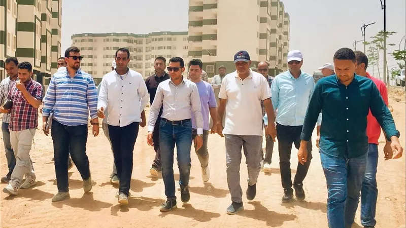 جولات ميدانية مكثفة بـ«حدائق العاصمة»لتسريع تنفيذ الإسكان الأخضر ضمن «سكن لكل المصريين»