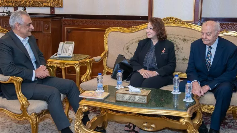 وزير الدولة للإنتاج الحربي يبحث مع خبير دولى أوجه تعظيم الاستفادة من الطاقة الشمسية الحرارية
