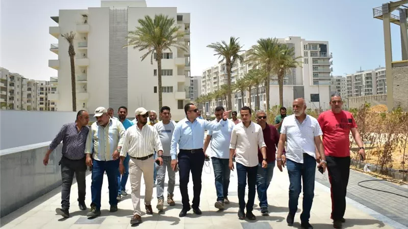 رئيس جهاز العلمين الجديدة يتابع أعمال تطورات مركز المؤتمرات والمعارض استعداد للفعاليات الدولية