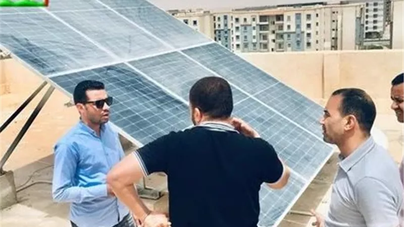 حدائق العاصمة تنتهي من تنفيذ 37 محطة طاقة شمسية فوق عمارات الإسكان الاجتماعي لدعم ترشيد الكهرباء