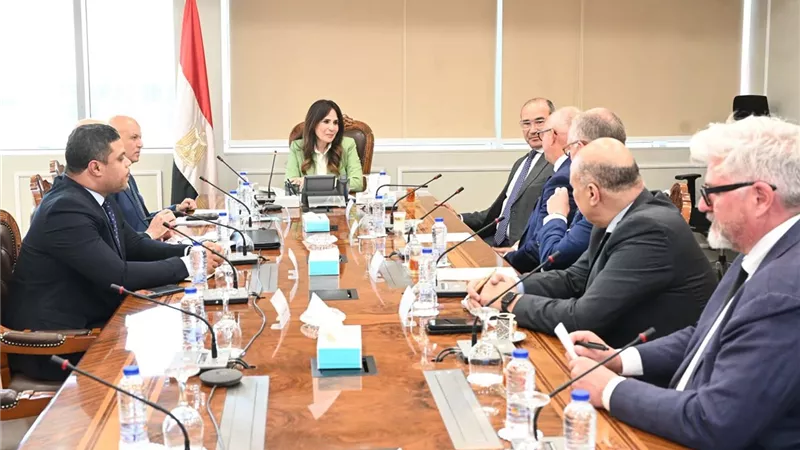 وزيرة الإسكان تبحث مع رئيس شركة 