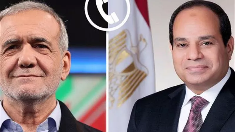 الرئيس السيسي و الإيراني يبحثان دعم المفاوضات الأمريكية الإيرانية واستقرار المنطقة