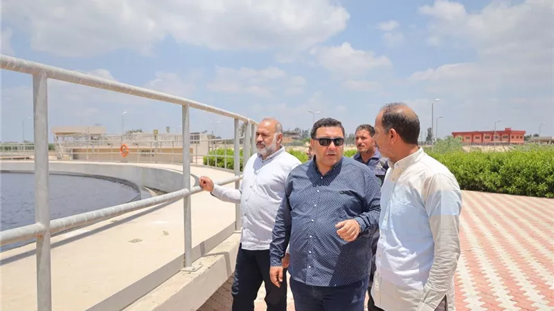 استعدادًا للعيد.. رئيس مياه البحيرة يتفقد محطة منشية الحرية ويؤكد الجاهزية الكاملة