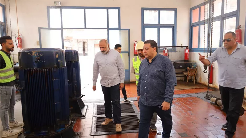مياه البحيرة: رفع درجة الاستعداد القصوى للصرف الصحي خلال عيد الأضحى