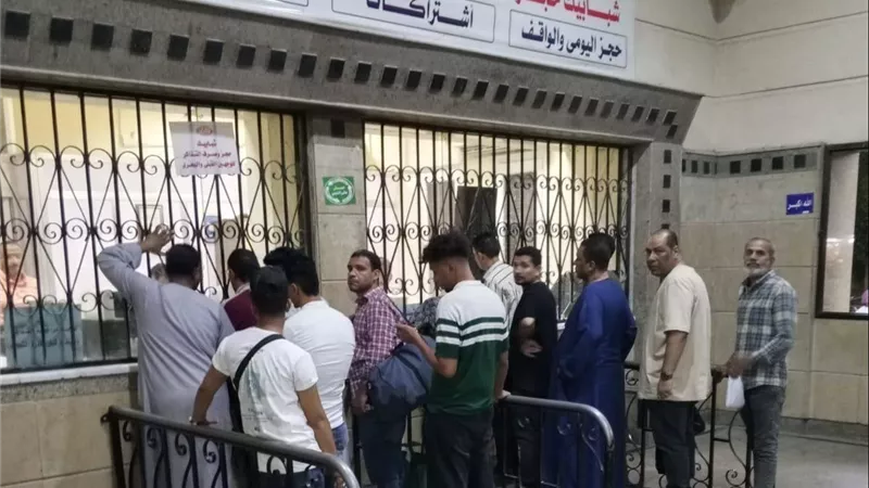 السكة الحديد ترفع درجة الاستعداد القصوى لتأمين عودة المواطنين بعد العيد