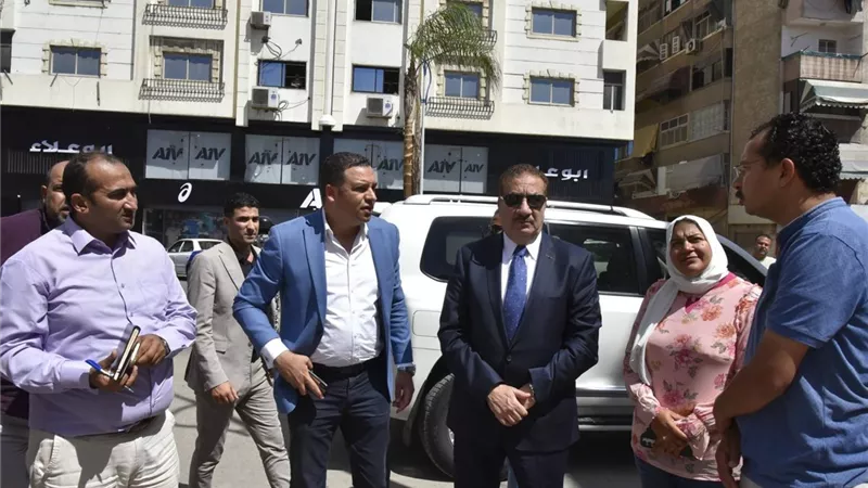 محافظ بورسعيد: إزالة تعديات على67 فدانًا ومتابعة تطوير المناطق السكنية بحي المناخ