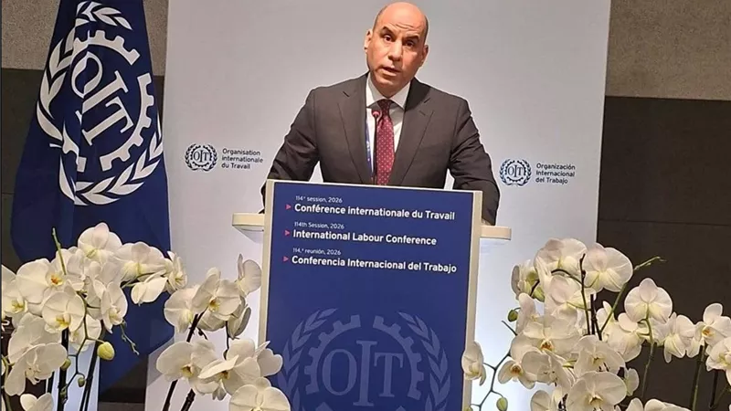  وزير العمل من جنيف: خفض البطالة إلى 6% وتوسيع الحماية الاجتماعية والاستثمار في المهارات أولوية الدولة