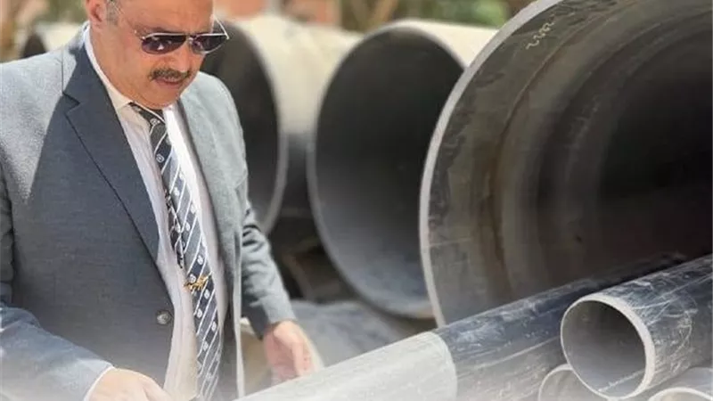 رئيس مياه القناة يتابع ميدانيًا مشروع تطوير محطة رفع أرض الجمعيات بالإسماعيلية 