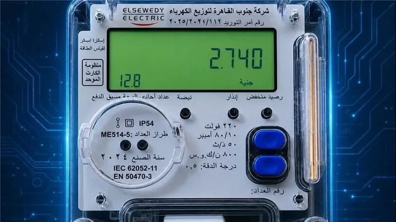 القابضة للكهرباء: تحويل نحو مليوني عداد كودي إلى قانوني من إجمالي 8 ملايين عداد