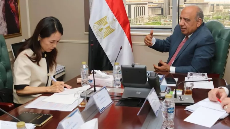 وزير الكهرباء يبحث مع