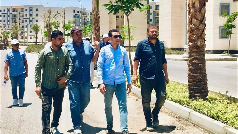 جولات ميدانية مكثفة بحدائق العاصمة لمتابعة النظافة والزراعة وإزالة الإشغالات