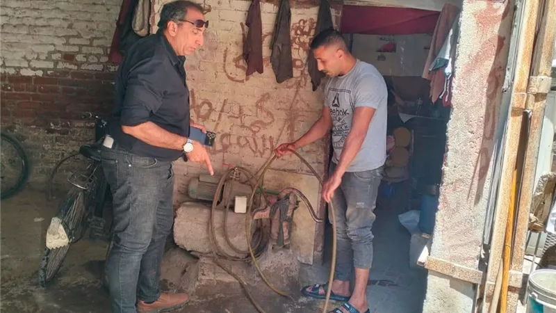 حملات يومية مكثفة لضبط المخالفات وحماية موارد مياه الشرب بمحافظة البحيرة