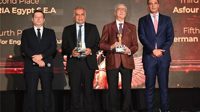 وزير الصناعة يشارك في حفل EXXA ويؤكد دعم الصادرات الهندسية