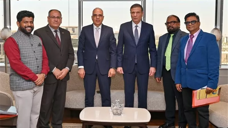 وزيرا الزراعة والري يبحثان مع شركات هندية إنشاء مركز تميز لمحصول الدخن والتوسع في الزراعة الرقمية