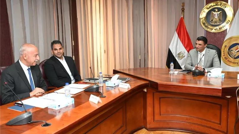 وزير الصناعة يبحث مع “أونا” توطين الصناعات الكهربائية وتعزيز الطاقة المتجددة في مصر