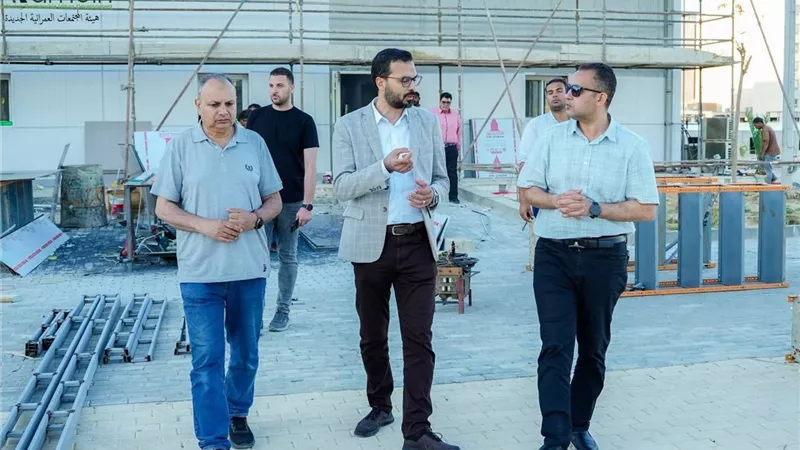 رئيس جهاز العلمين الجديدة يتفقد جاهزية تشغيل المركز الطبي بالحي اللاتيني
