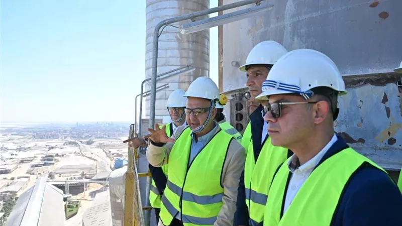 افتتاح صوامع تصدير جديدة لشركة تيتان مصر بالإسكندرية.. وتعزيز الطاقة التصديرية للأسواق العالمية
