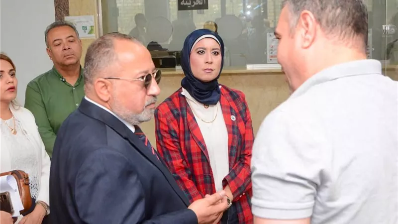 وفد من التخطيط وهيئة المجتمعات يتفقد المركز التكنولوجي بمدينة السويس الجديدة