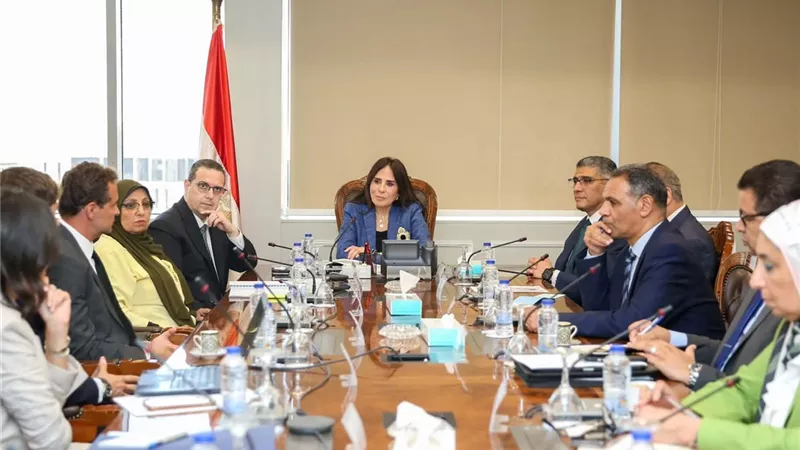 وزيرة الإسكان تلتقي مسئولي شركة مصر إيطاليا للتطوير العقاري لبحث التعاون