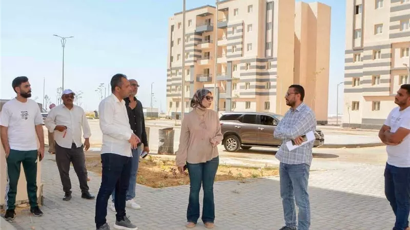 جولة ميدانية لرئيس جهاز السويس الجديدة لمتابعة الإسكان الحر و«ديارنا»ودفع معدلات التنفيذ