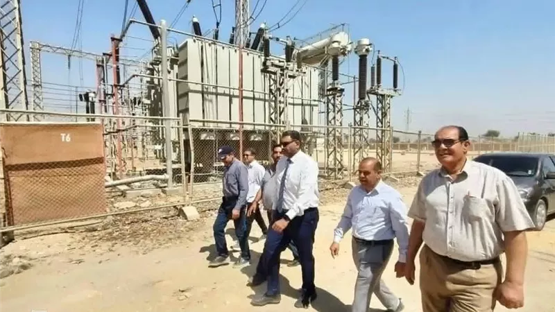 المصرية لنقل الكهرباء تنتهي من إحلال محول رئيسي بمحطة الصناعية في المنيا لرفع كفاءة الشبكة