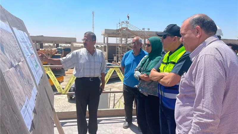رئيس جهاز العاصمة الجديدة تتابع تنفيذ مشروع نقل المياه العكرة من نهر النيل إلى العاصمة الجديدة