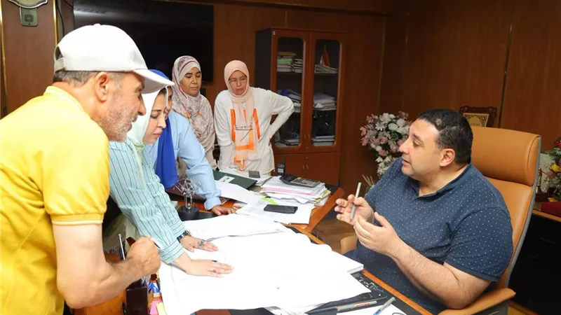 التراس يتابع استعدادات تشغيل توسعات محطة عقد وتطوير منظومة الصرف الصحي بإدكو بالبحيرة