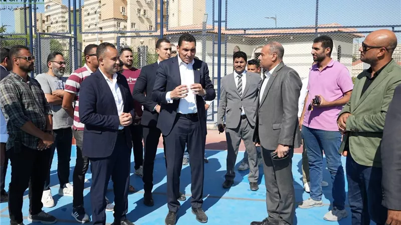 وزير الرياضة ورئيس جهاز العلمين الجديدة يتفقدان المنشآت الرياضية ويبحثان آليات إدارتها وتشغيلها
