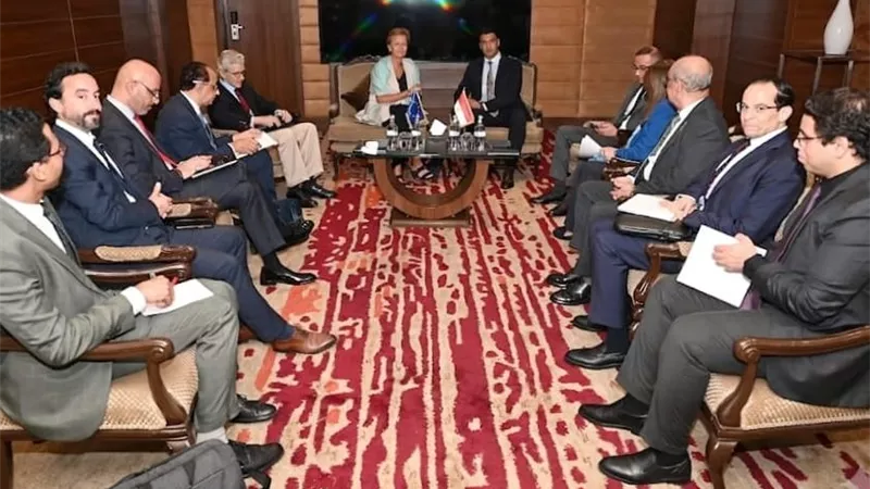 وزير الصناعة يبحث مع الاتحاد الأوروبي تعزيز التعاون ودعم المشروعات الصغيرة والاستثمار الصناعي