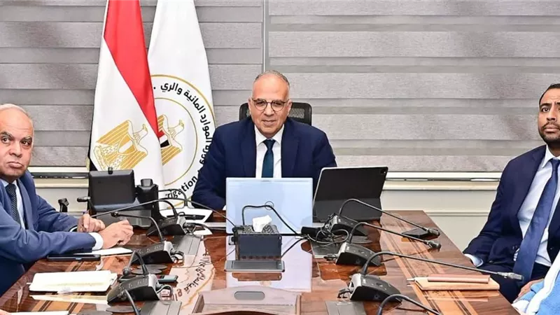 وزير الري يبحث مع الوكالة الألمانية تقدم تنفيذ برنامج إدارة مياه دلتا النيل