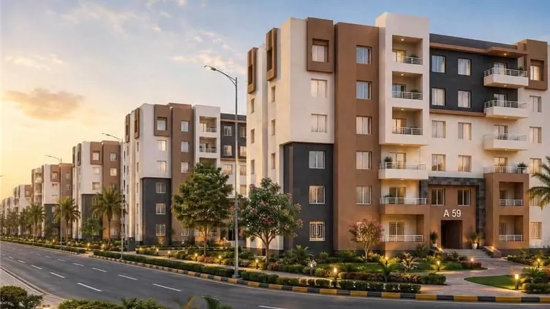 رئيس جهاز مدينة السويس الجديدة تتابع تنفيذ مشروع ديارنا للإسكان المتوسط