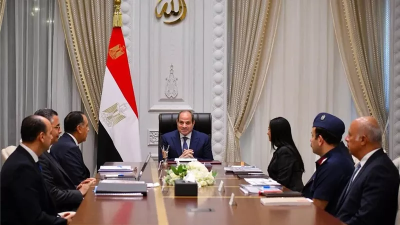 من العلمين.. السيسي يتابع منظومة الأمن الغذائي.. ومخزون السلع الأساسية يكفي ما يقرب من عام