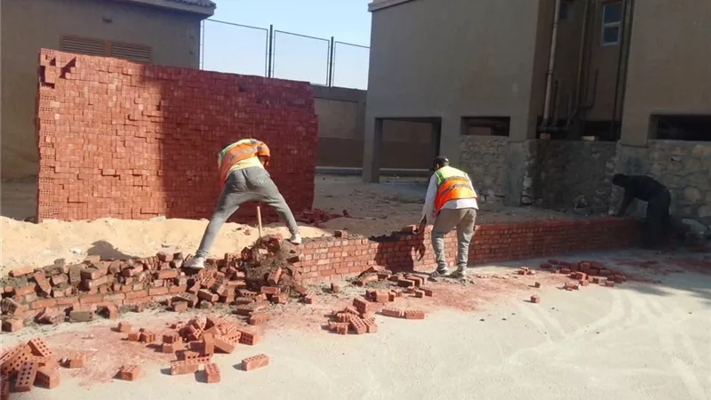 حملات مكثفة بجهاز مدينة حدائق أكتوبر للتصدي لمخالفات البناء
