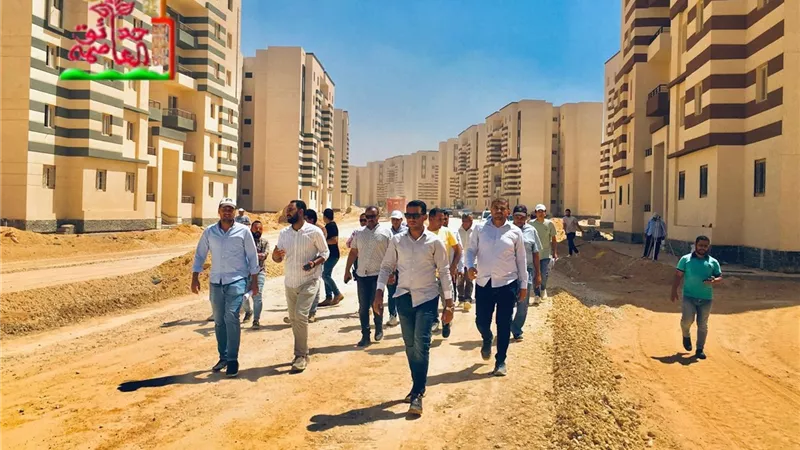 رئيس جهاز حدائق العاصمة يتابع معدلات تنفيذ شبكات الطرق ويؤكد: الالتزام الكامل بالجداول الزمنية ومعايير الجودة